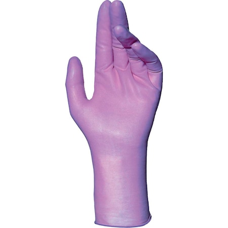 Mapa Disposable Gloves, Tripolymer, 9, 100 PK, Purple 34994029